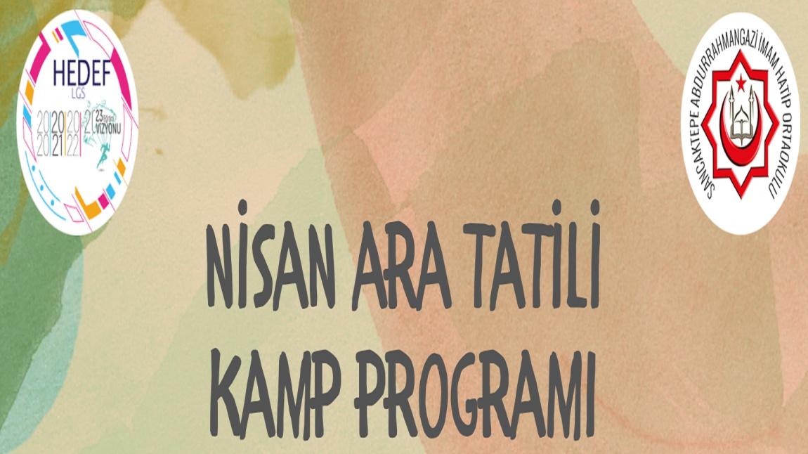 Nisan Ara Tatil Kamp Programı